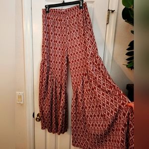 Boho Flare pants NWOT